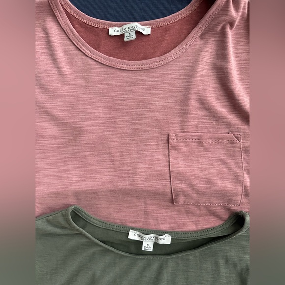 Bundle of 6 Green Envelope tops - Picture 2 of 3